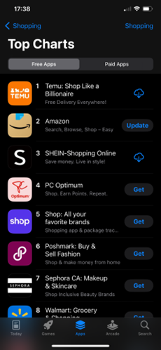 iOS rankings iOS rankings
